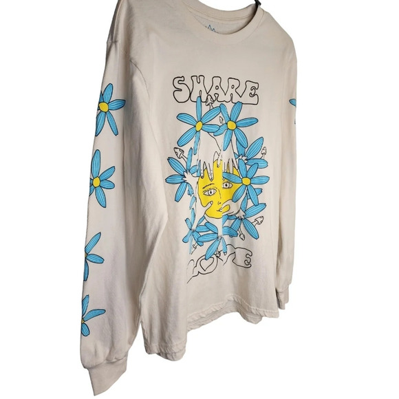 Altru Share the Love Long Sleeve Shirt Size Medium ALT5063 Men's - Picture 3 of 8